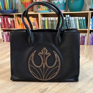 Loungefly Star Wars Jedi Black Purse